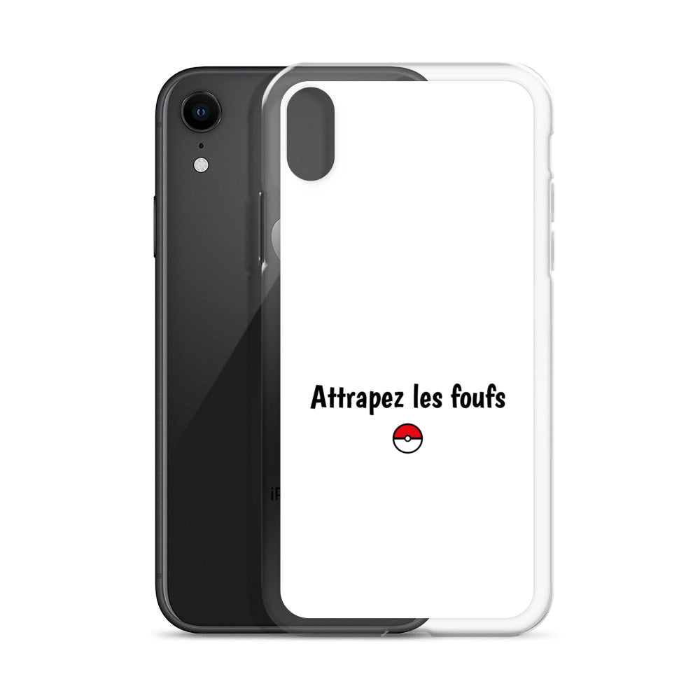 Coque iPhone Attrapez les foufs - Sedurro