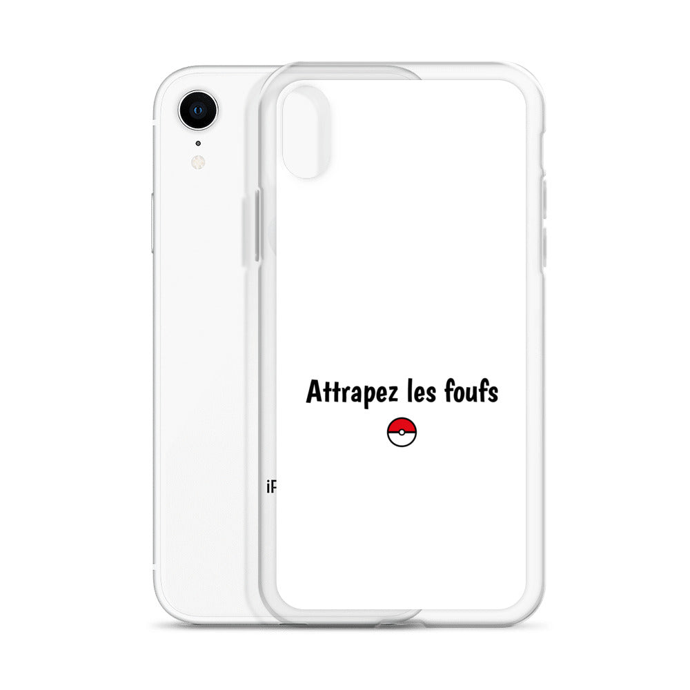 Coque iPhone Attrapez les foufs - Sedurro