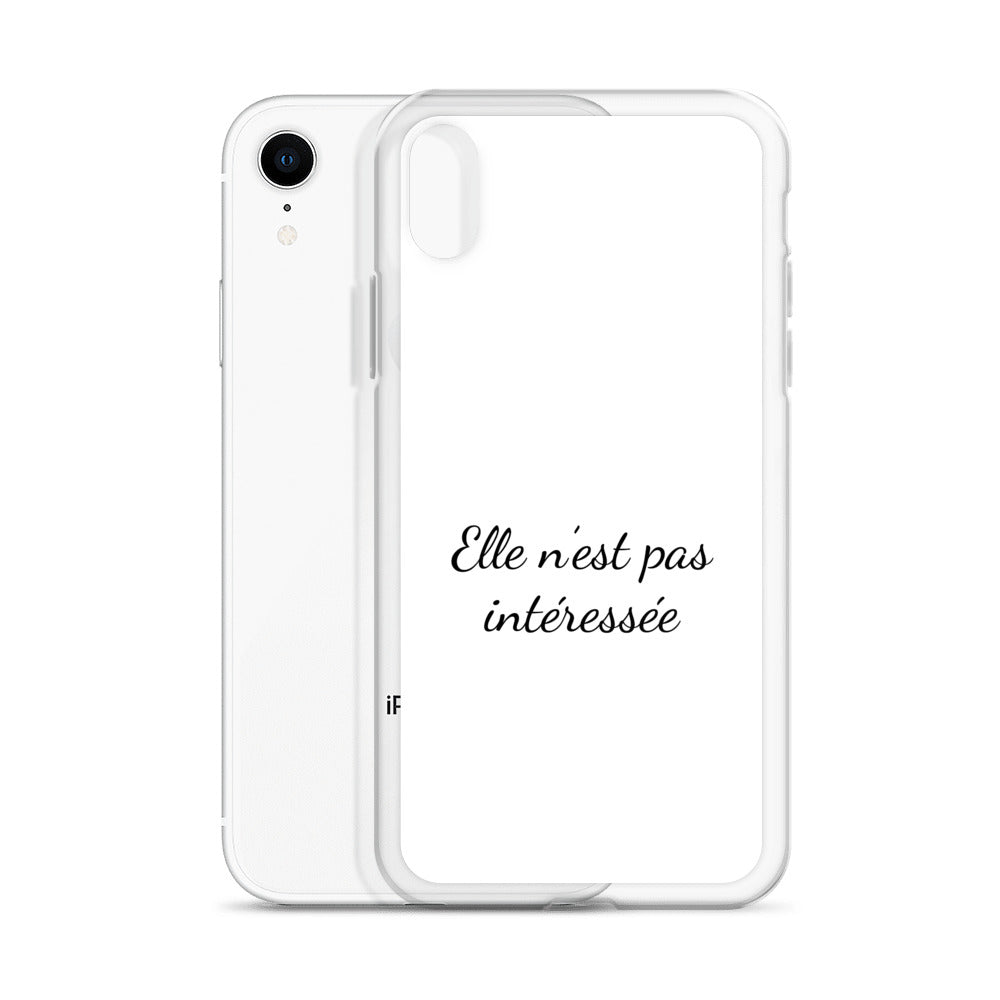 Coque iPhone Elle n'est pas intéressée Sedurro