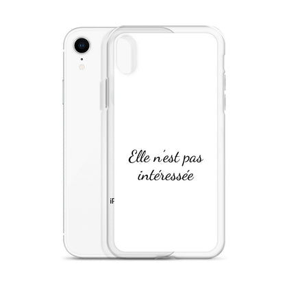 Coque iPhone Elle n'est pas intéressée Sedurro