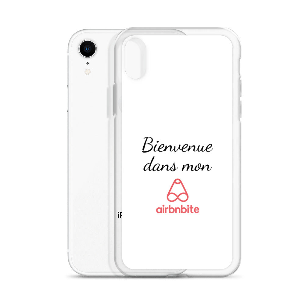 Coque iPhone Bienvenue dans mon airbnbite - Sedurro