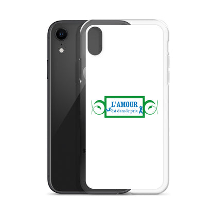 Coque iPhone L'amour est dans le prix - Sedurro