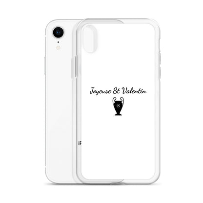 Coque iPhone Joyeuse Saint Valentin Ligue des Champions - Sedurro