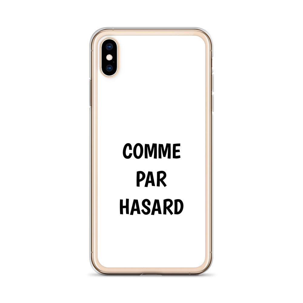 Coque iPhone Comme par hasard - Sedurro