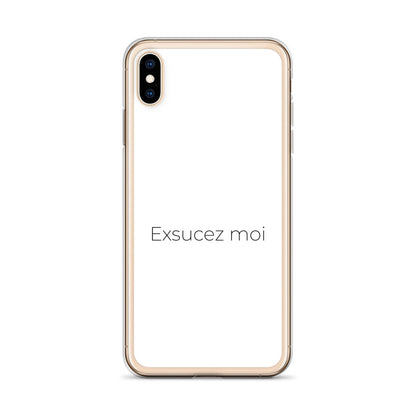 Coque iPhone Exsucez moi - Sedurro