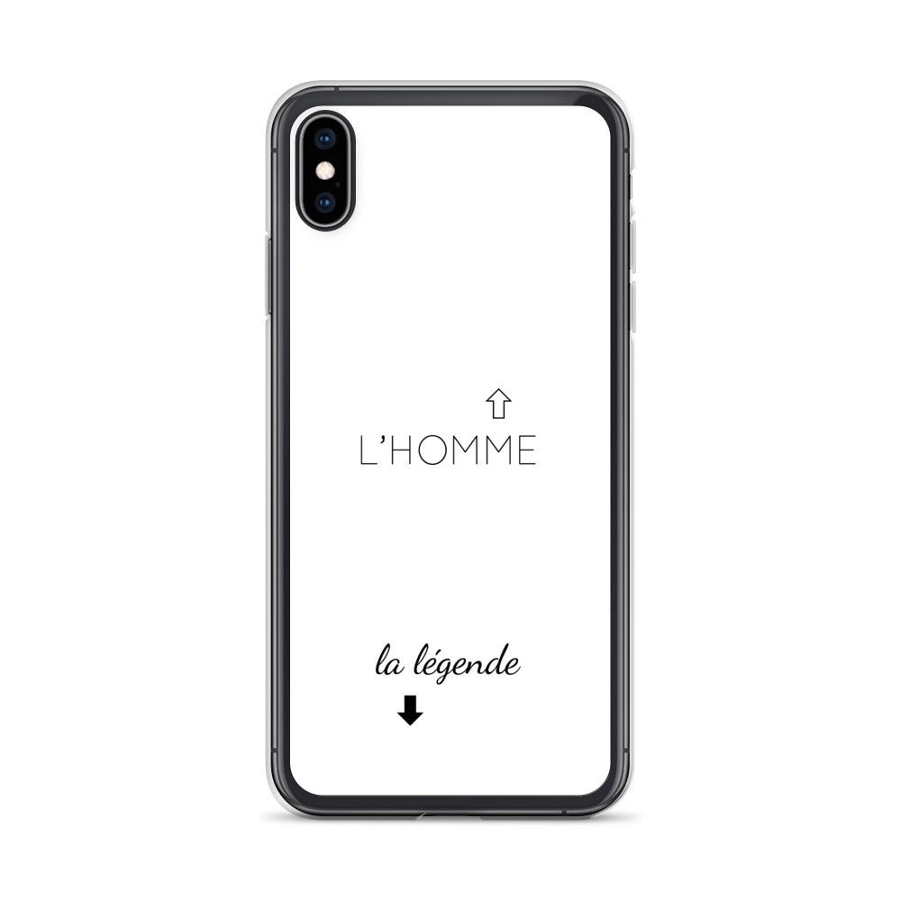 Coque iPhone L'homme et la légende - Sedurro