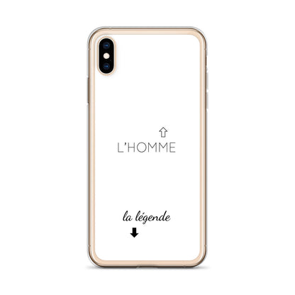 Coque iPhone L'homme et la légende - Sedurro