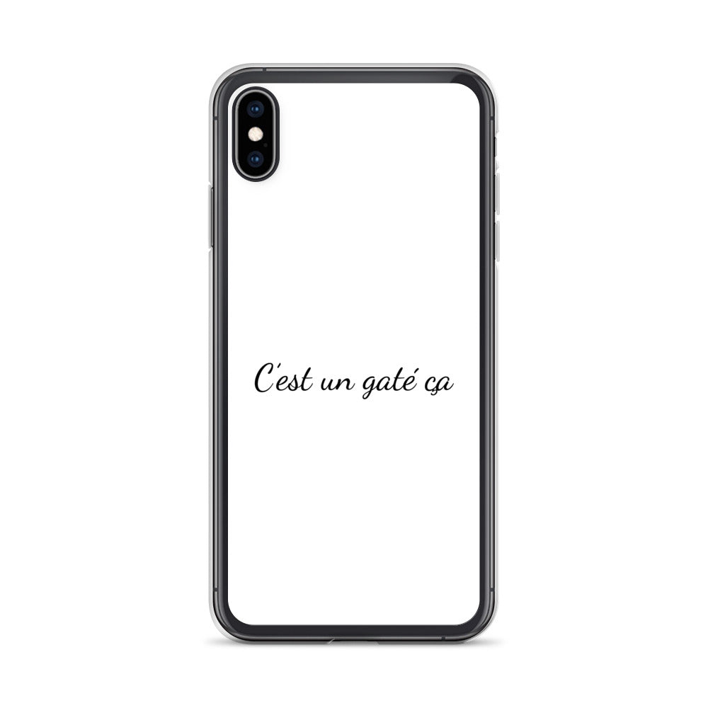 Coque iPhone C'est un gaté ça - Sedurro