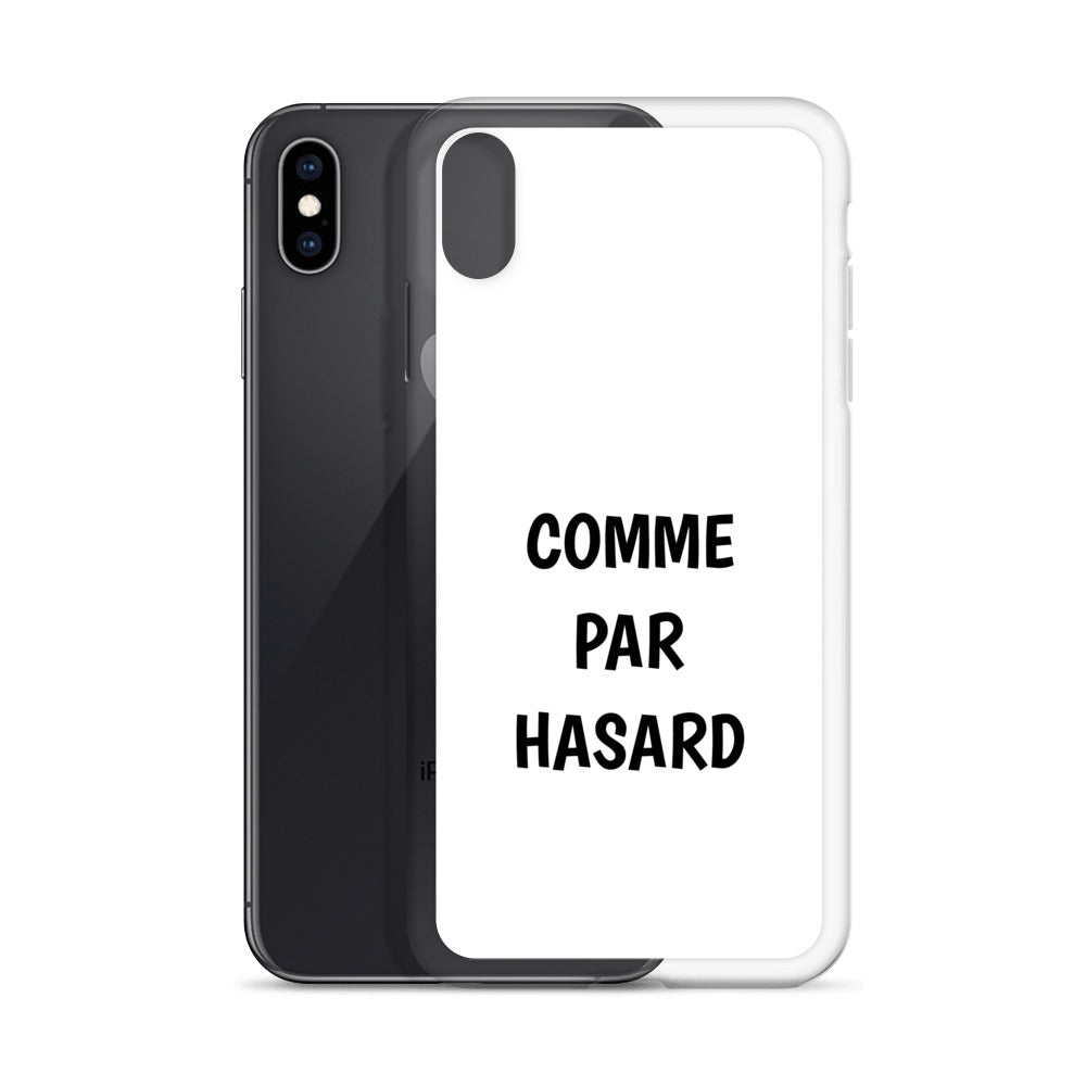 Coque iPhone Comme par hasard - Sedurro