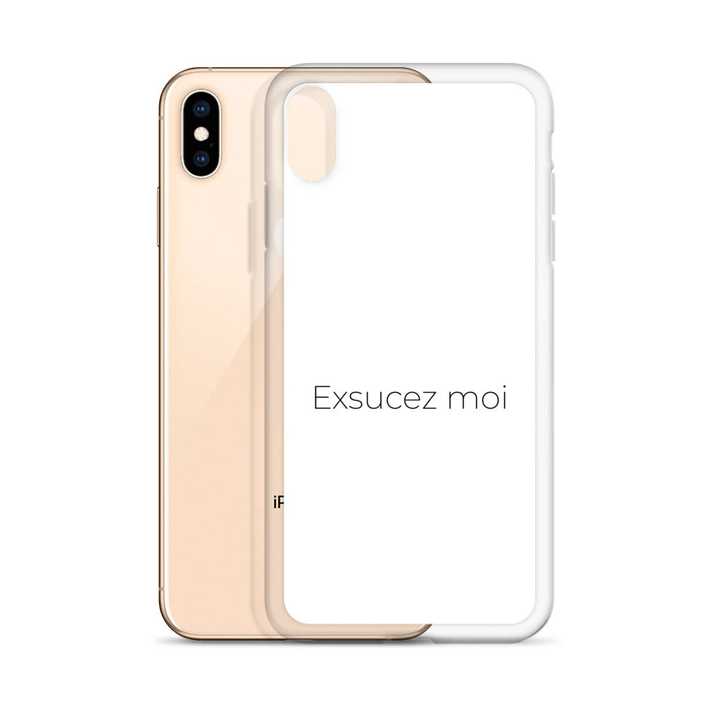 Coque iPhone Exsucez moi - Sedurro