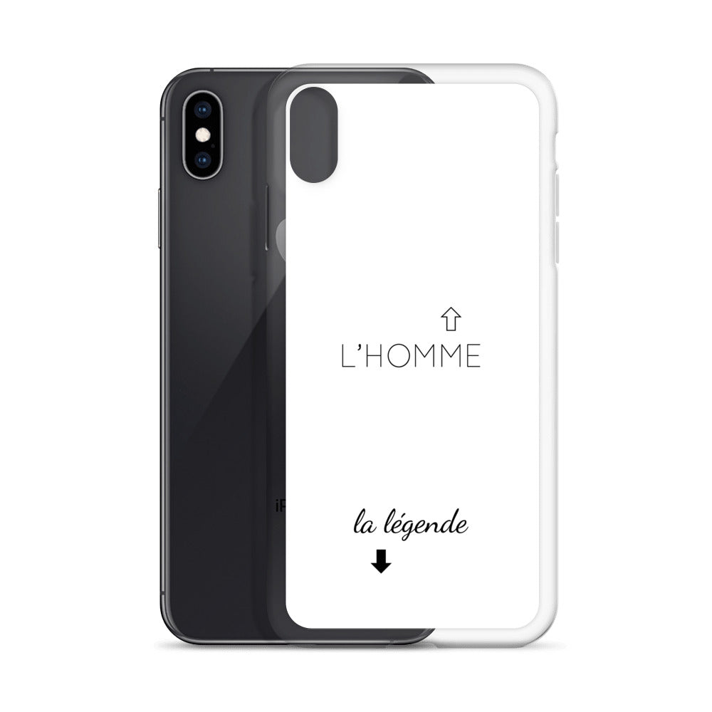 Coque iPhone L'homme et la légende - Sedurro