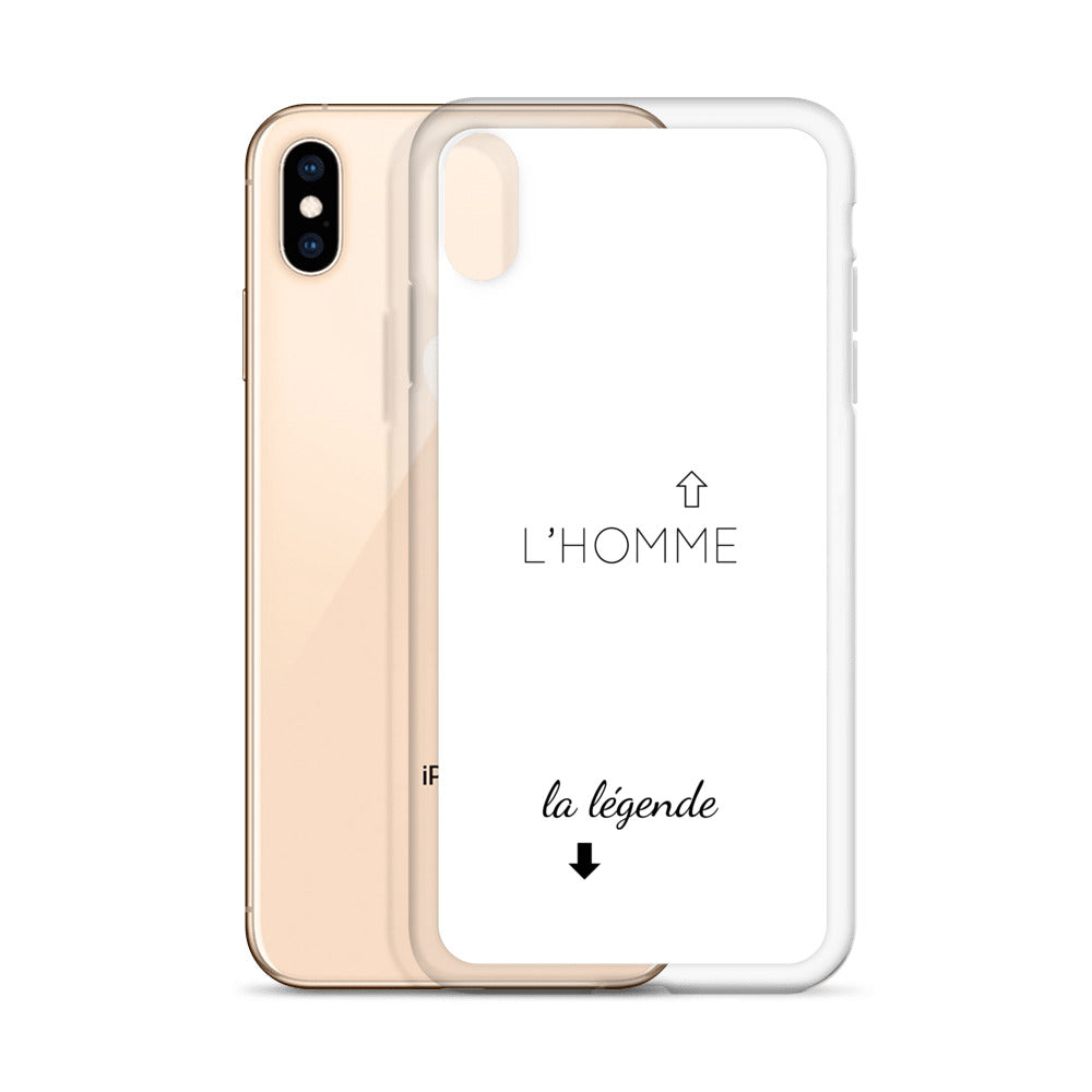 Coque iPhone L'homme et la légende - Sedurro