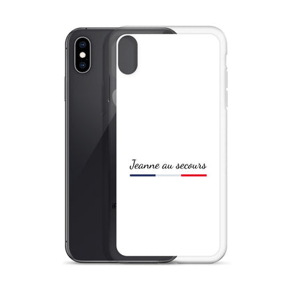 Coque iPhone Jeanne au secours - Sedurro