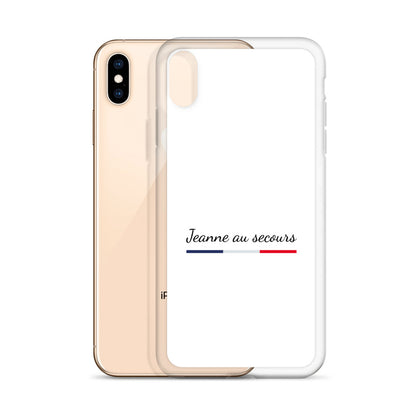 Coque iPhone Jeanne au secours - Sedurro