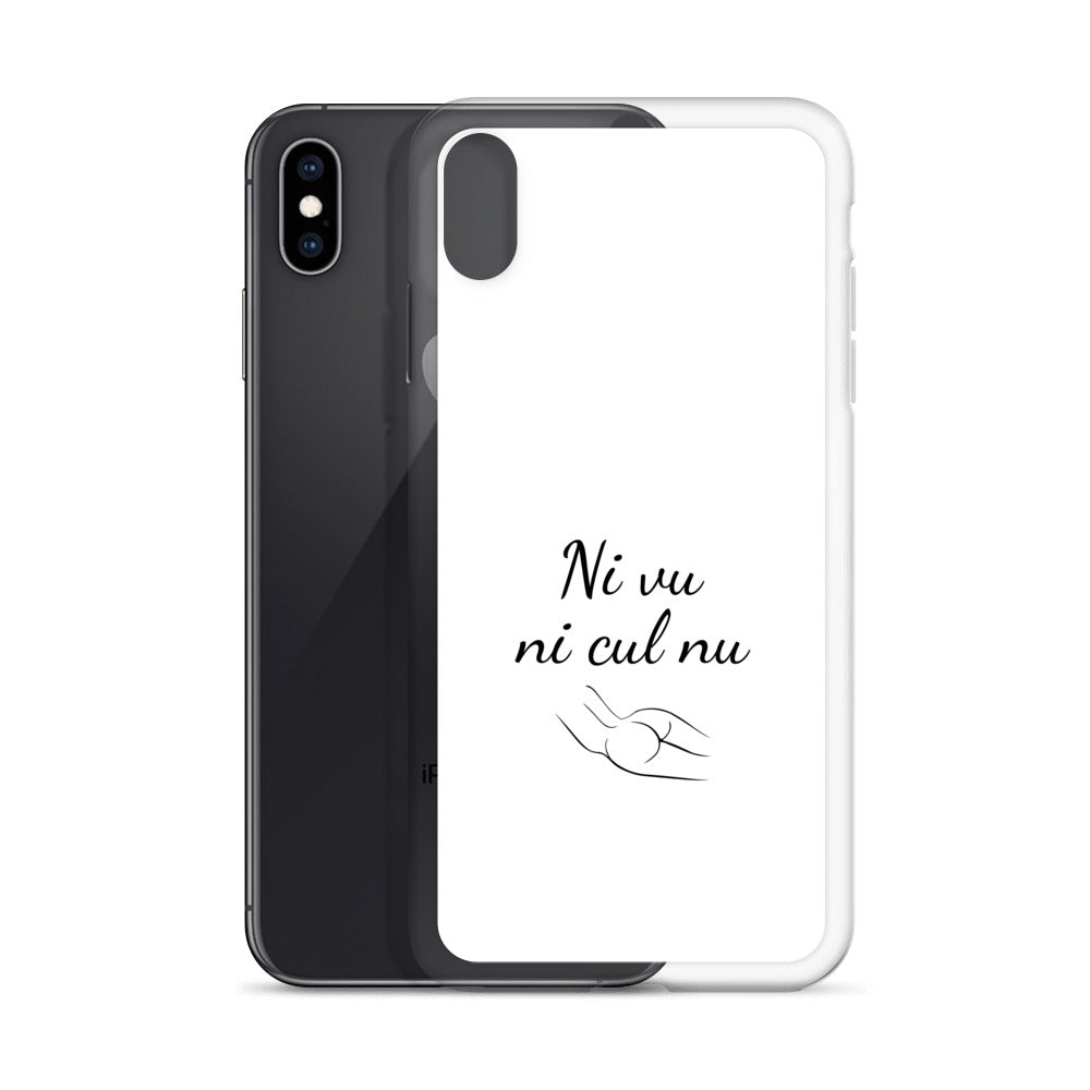 Coque iPhone Ni vu ni cul nu - Sedurro