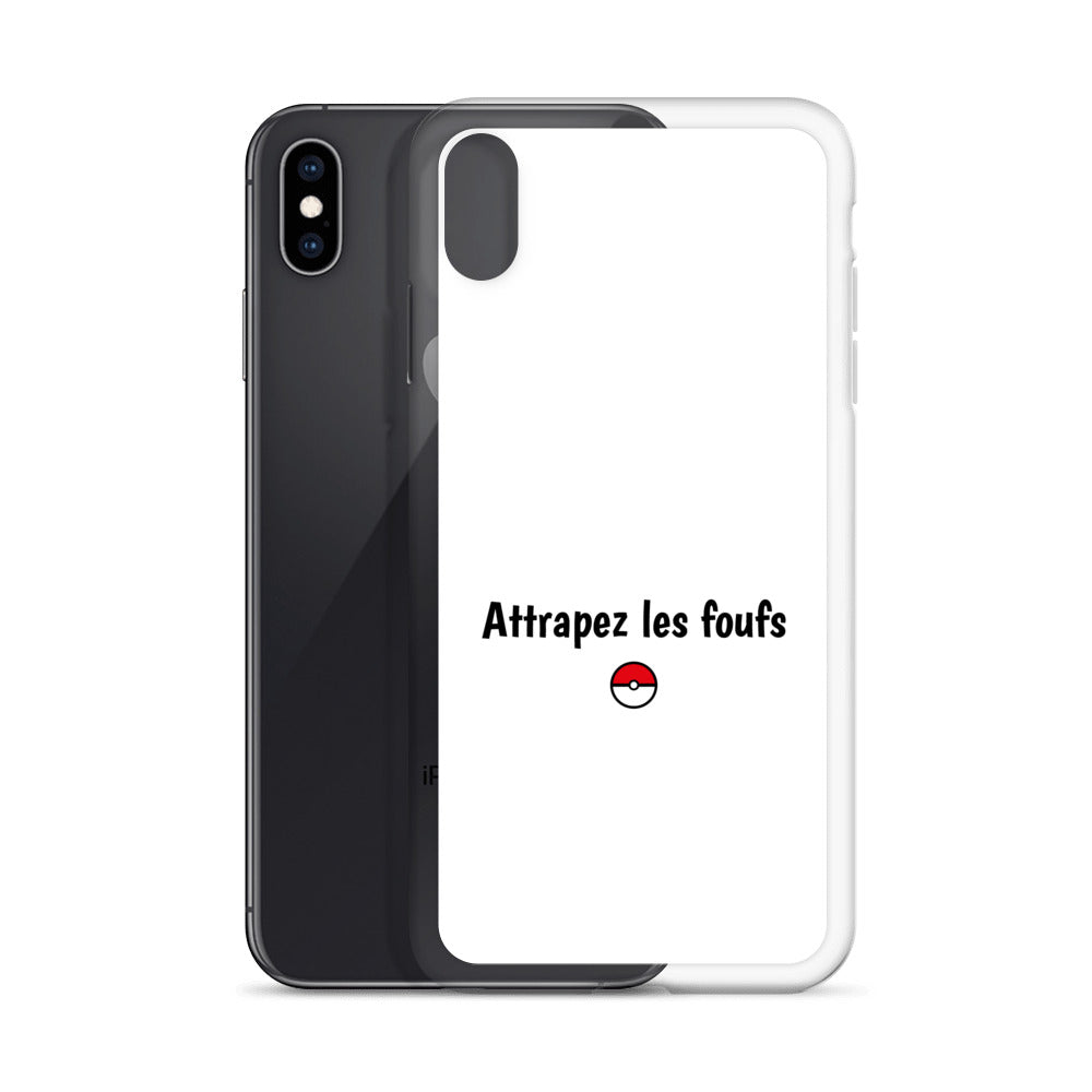 Coque iPhone Attrapez les foufs - Sedurro