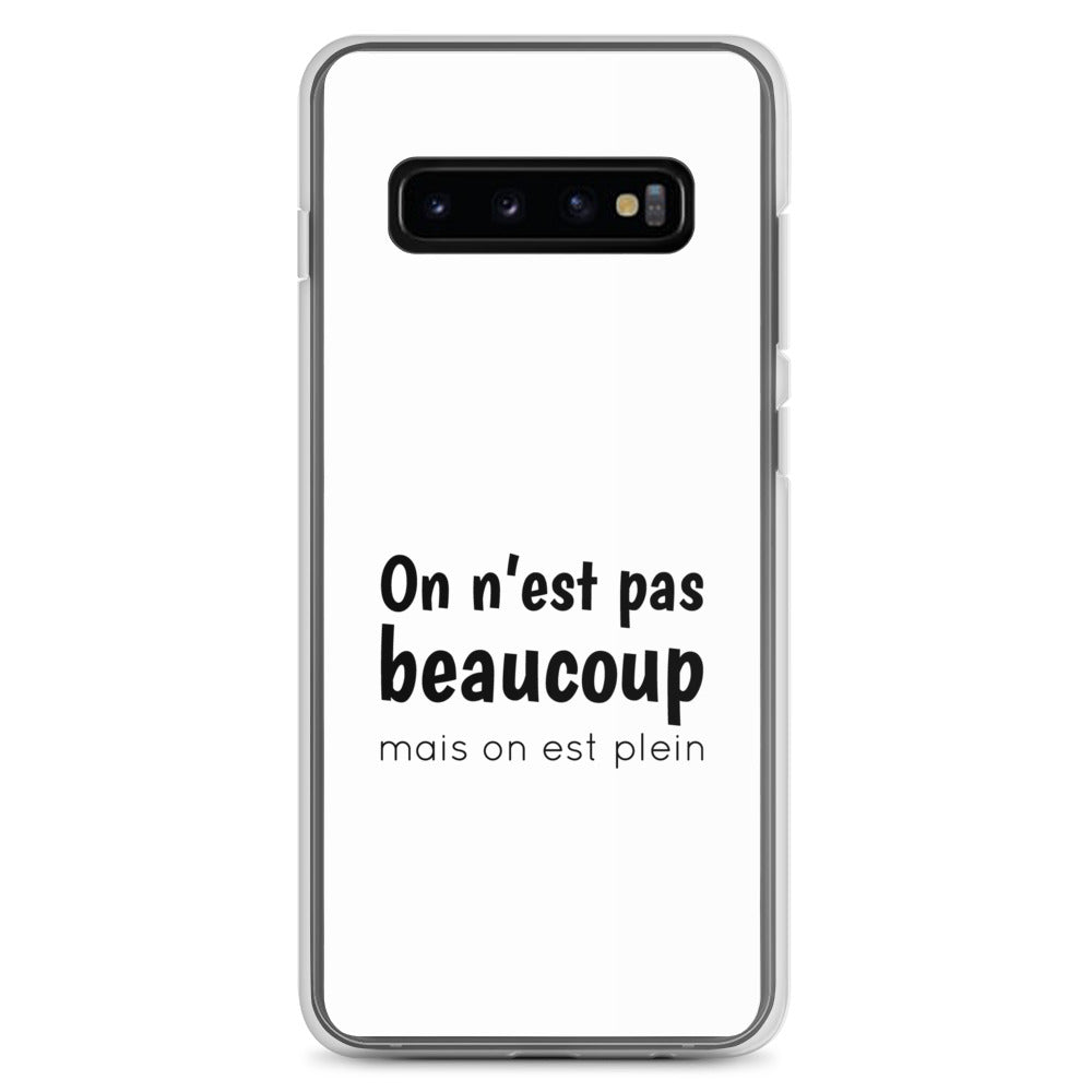 Coque Samsung On n'est pas beaucoup mais on est plein - Sedurro