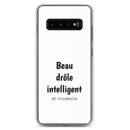 Coque Samsung Beau drôle intelligent et modeste - Sedurro