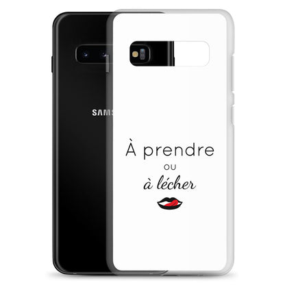 Coque Samsung À prendre ou à lécher - Sedurro