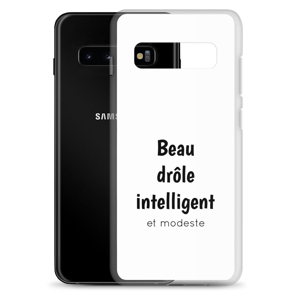 Coque Samsung Beau drôle intelligent et modeste - Sedurro