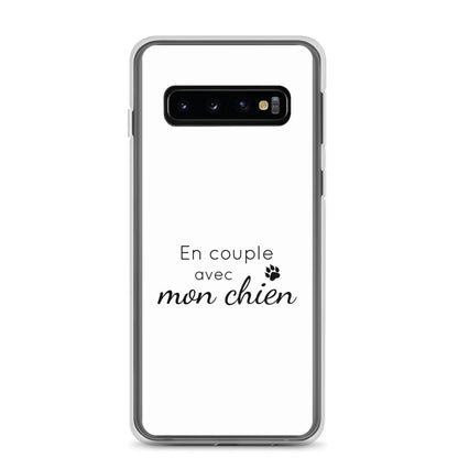 Coque Samsung En couple avec mon chien - Sedurro