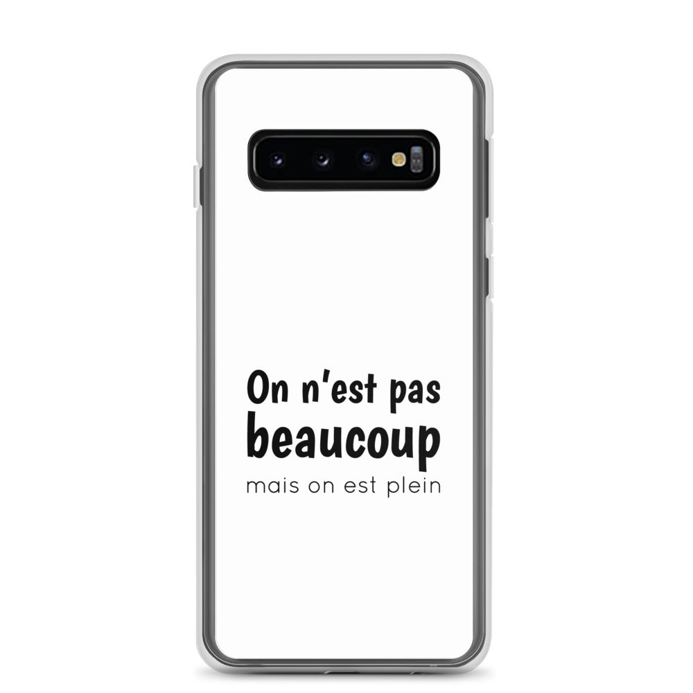 Coque Samsung On n'est pas beaucoup mais on est plein - Sedurro