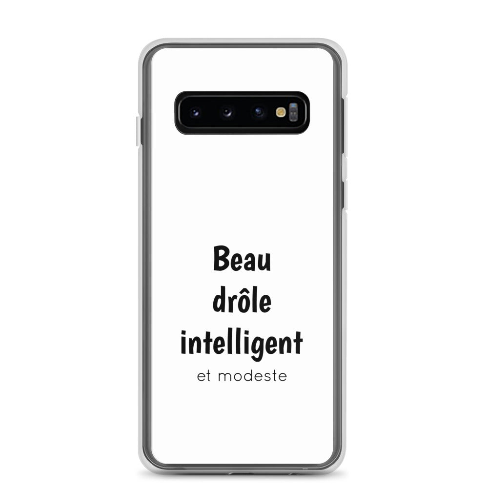 Coque Samsung Beau drôle intelligent et modeste - Sedurro