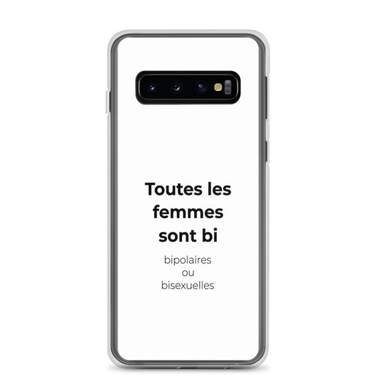 Coque Samsung Toutes les femmes sont bi bipolaires ou bisexuelles Sedurro