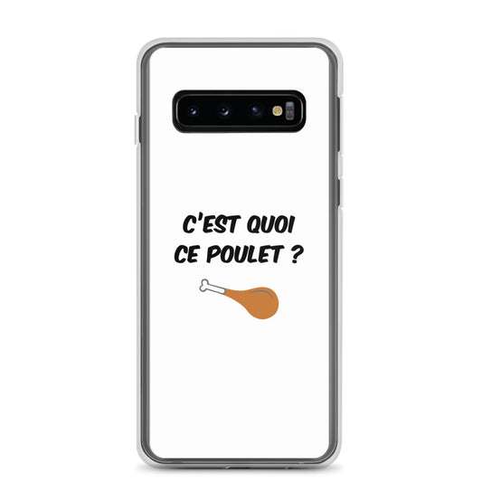 Coque Samsung C'est quoi ce poulet - Sedurro