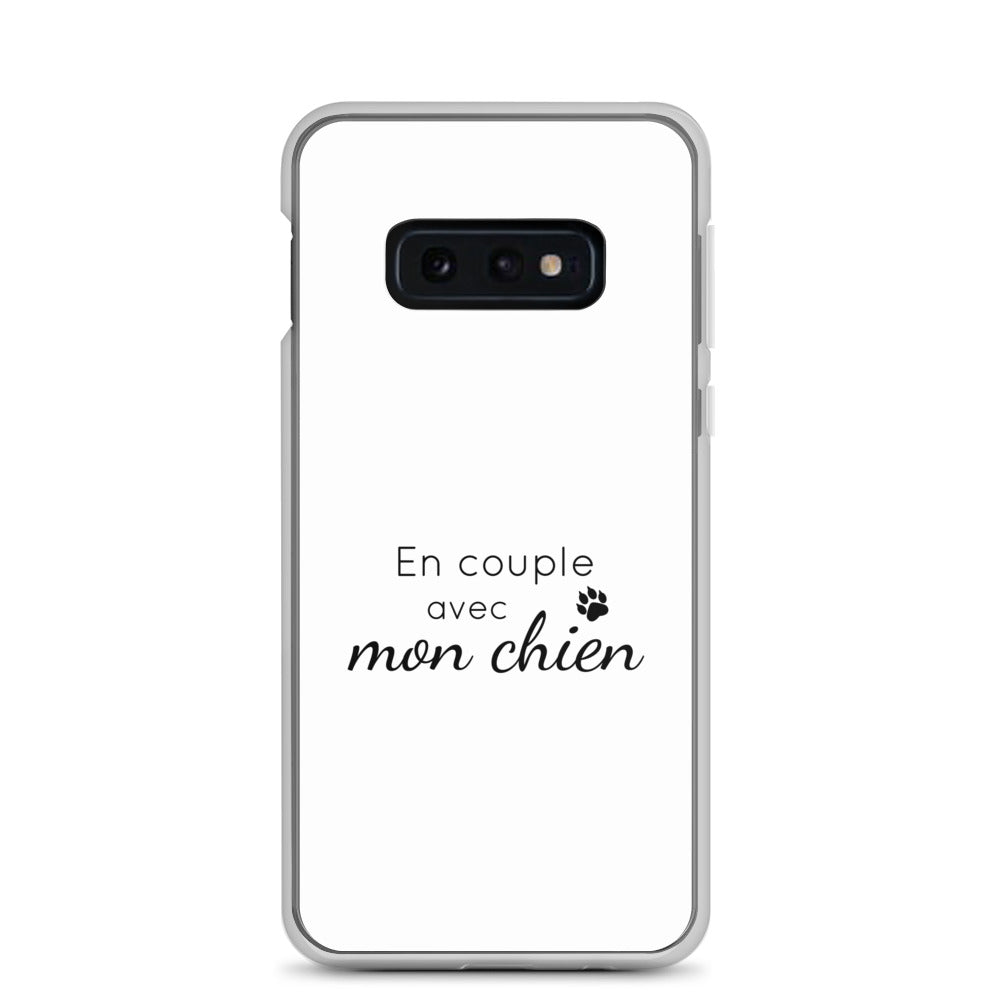 Coque Samsung En couple avec mon chien - Sedurro