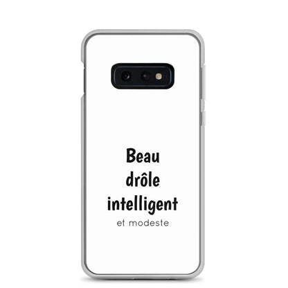 Coque Samsung Beau drôle intelligent et modeste - Sedurro