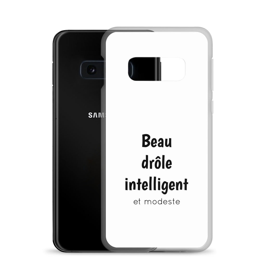 Coque Samsung Beau drôle intelligent et modeste - Sedurro