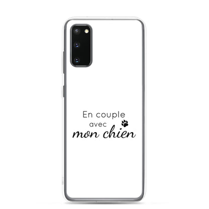 Coque Samsung En couple avec mon chien - Sedurro