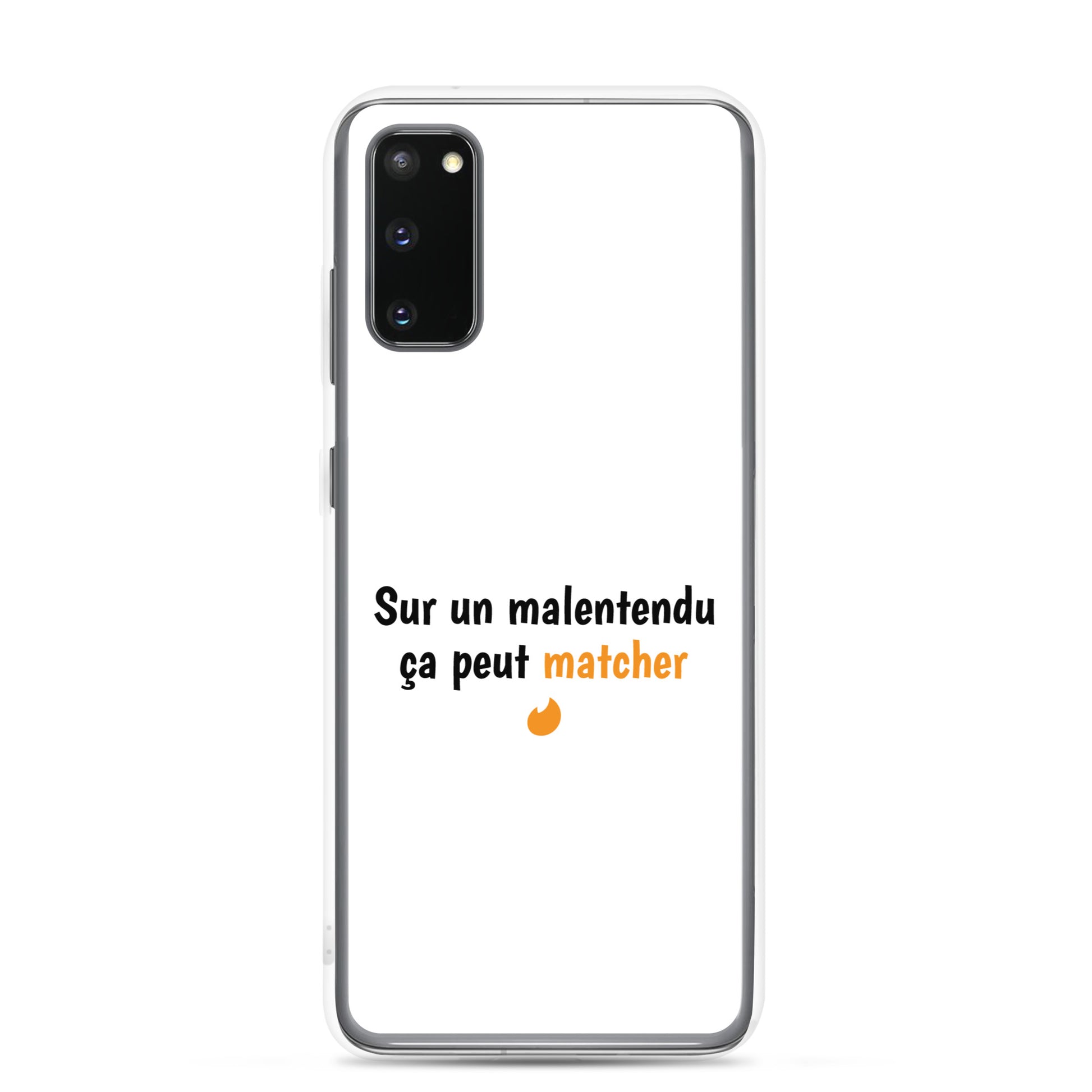 Coque Samsung Sur un malentendu ça peut matcher - Sedurro