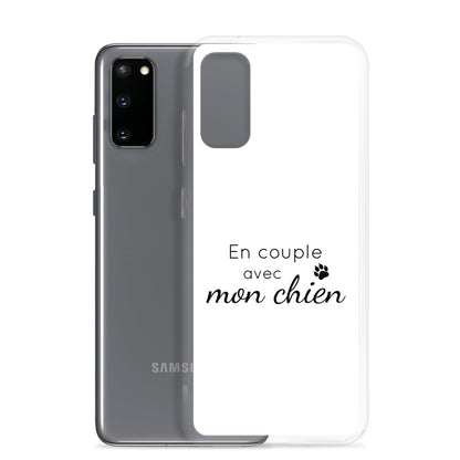 Coque Samsung En couple avec mon chien - Sedurro