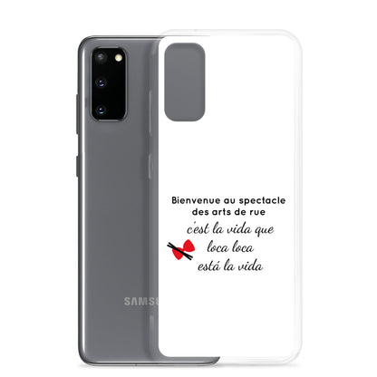 Coque Samsung Bienvenue au spectacle des arts de rue - Sedurro