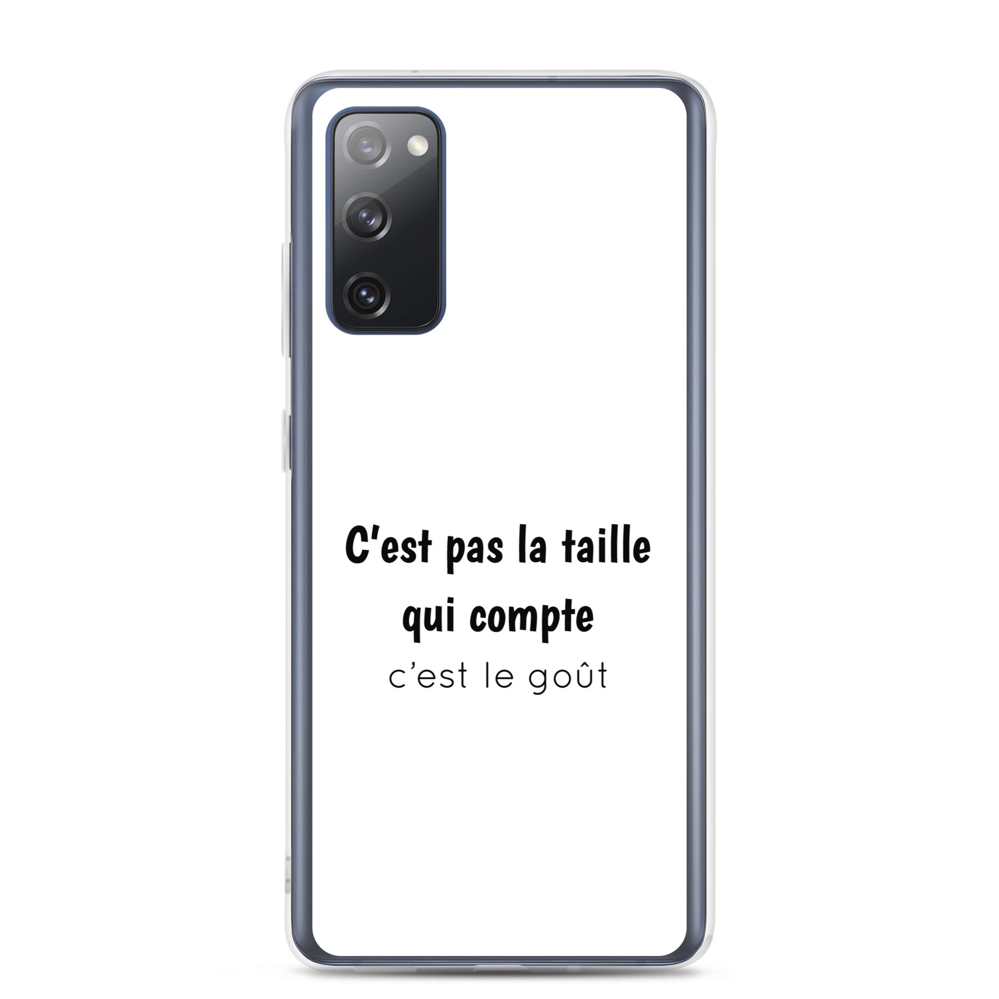 Coque Samsung C'est pas la taille qui compte c'est le goût - Sedurro