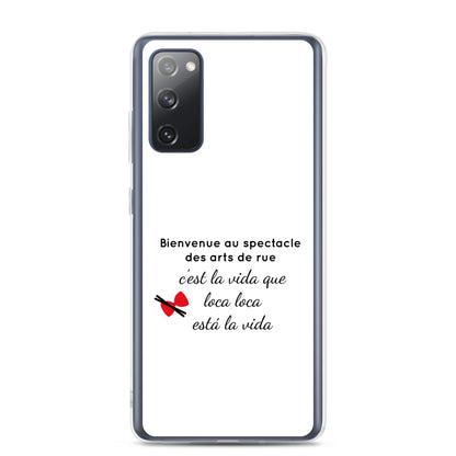 Coque Samsung Bienvenue au spectacle des arts de rue - Sedurro