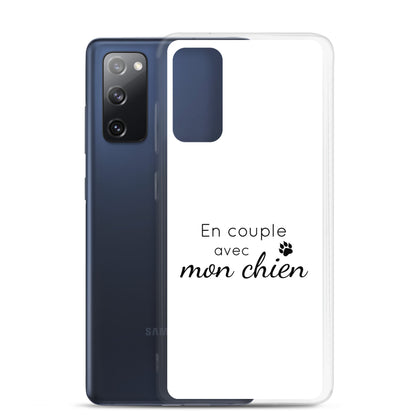 Coque Samsung En couple avec mon chien - Sedurro