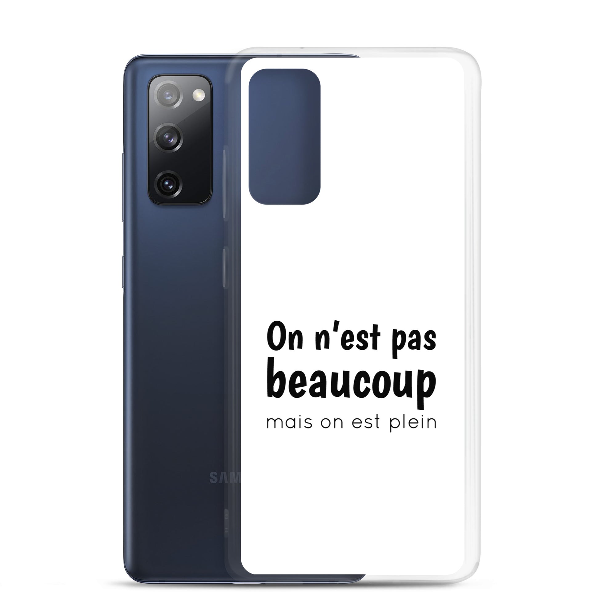 Coque Samsung On n'est pas beaucoup mais on est plein - Sedurro