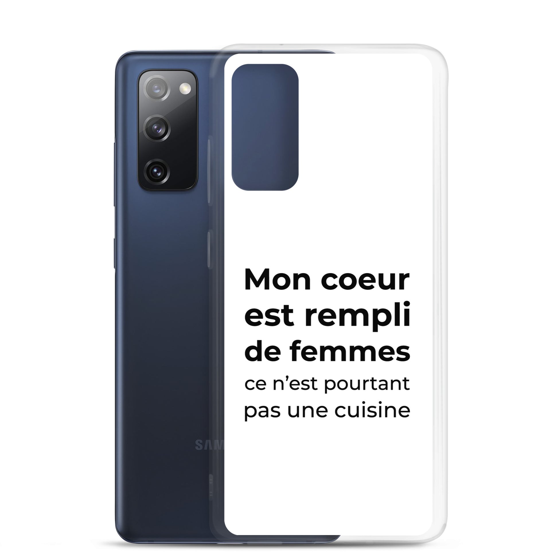 Coque Samsung Mon cœur est rempli de femmes ce n'est pourtant pas une cuisine Sedurro