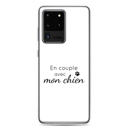 Coque Samsung En couple avec mon chien - Sedurro