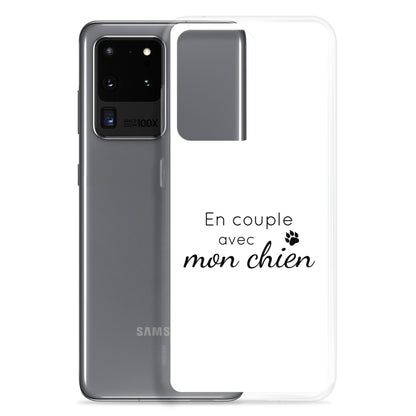 Coque Samsung En couple avec mon chien - Sedurro