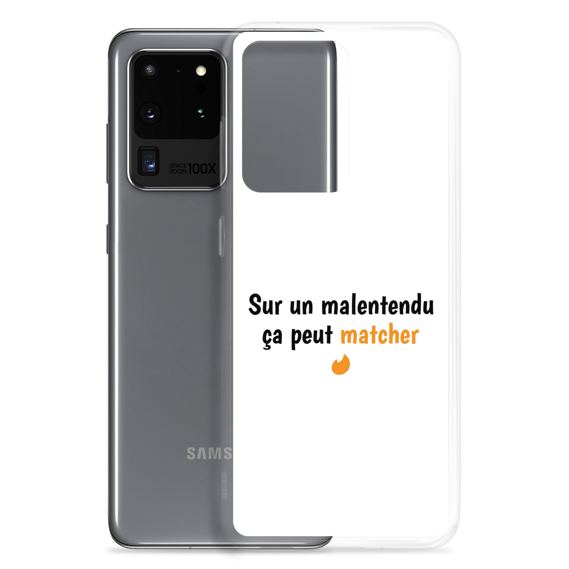 Coque Samsung Sur un malentendu ça peut matcher - Sedurro