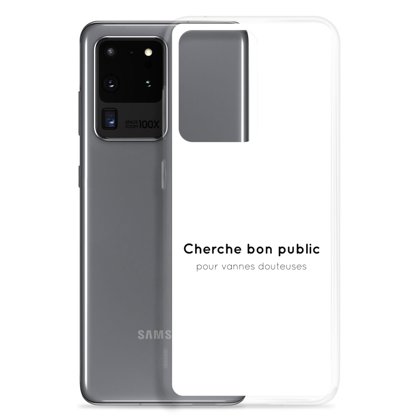 Coque Samsung Cherche bon public pour vannes douteuses - Sedurro