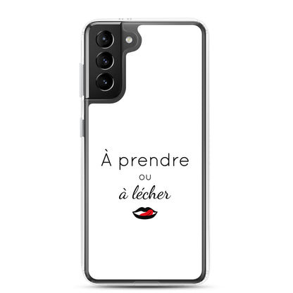 Coque Samsung À prendre ou à lécher - Sedurro