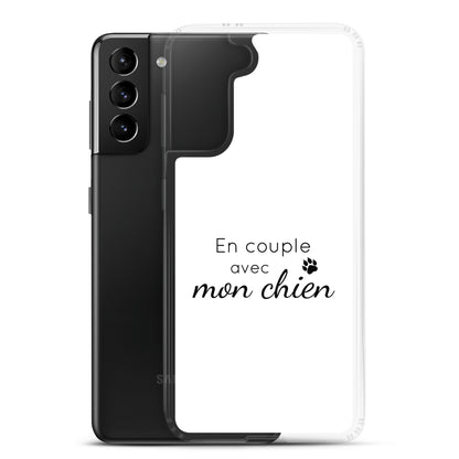 Coque Samsung En couple avec mon chien - Sedurro