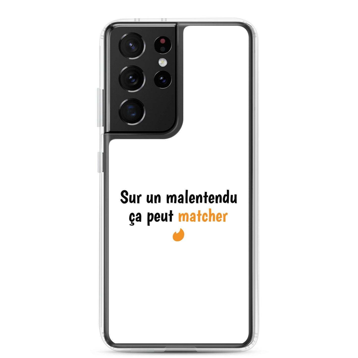 Coque Samsung Sur un malentendu ça peut matcher - Sedurro