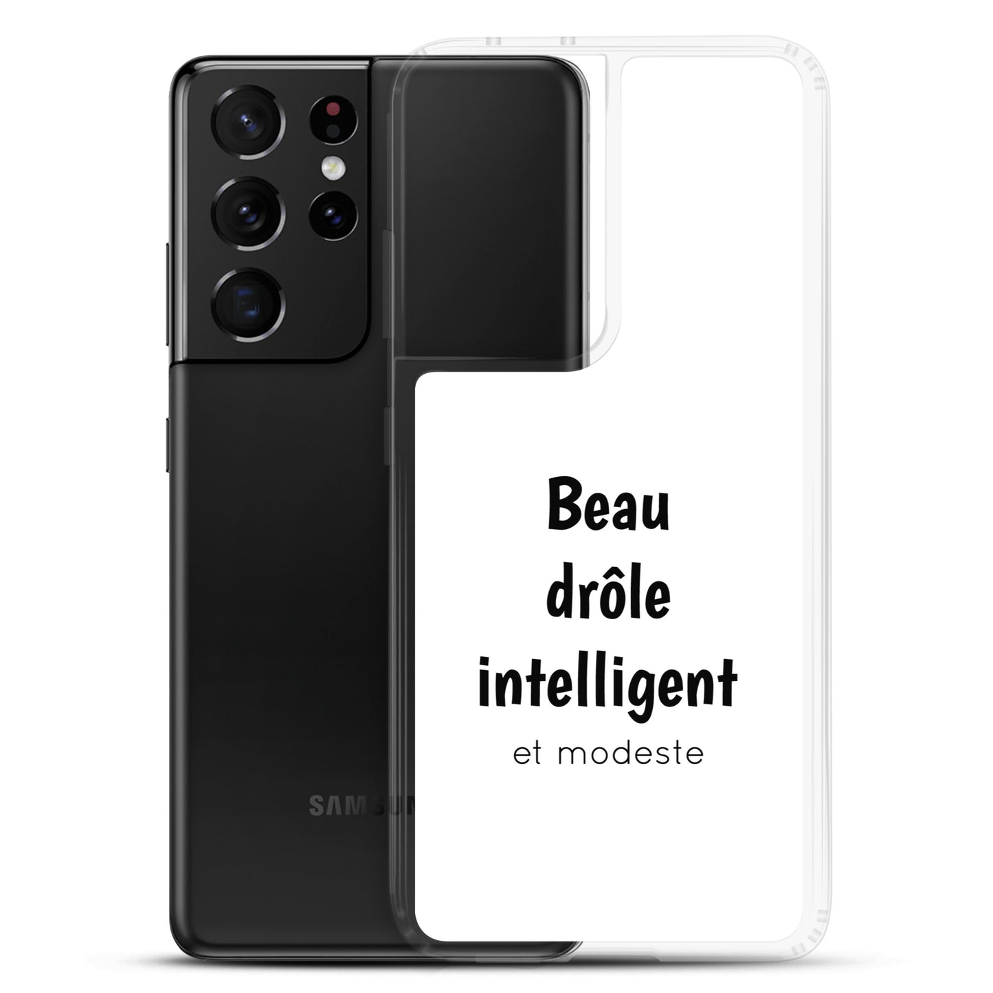 Coque Samsung Beau drôle intelligent et modeste - Sedurro