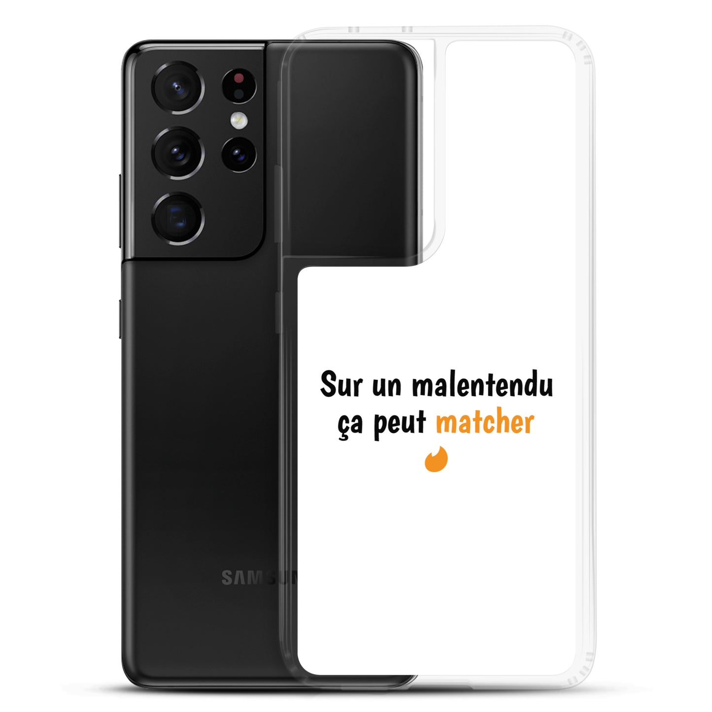 Coque Samsung Sur un malentendu ça peut matcher - Sedurro